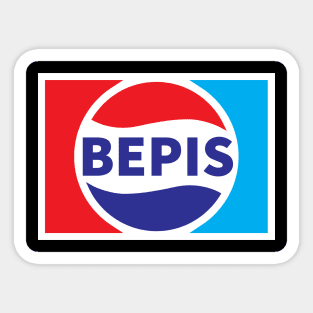 Bepis - Classic Logo Meme Sticker